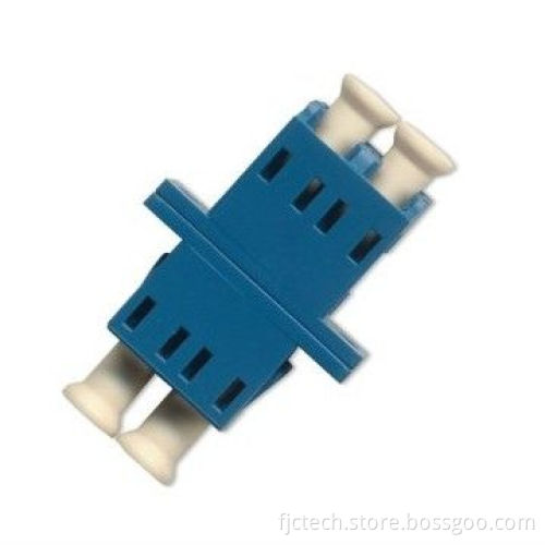 Ceramic/Bronze Sleeve LC/PC Duplex Fiber-optic Adapter, Nice Compatibility